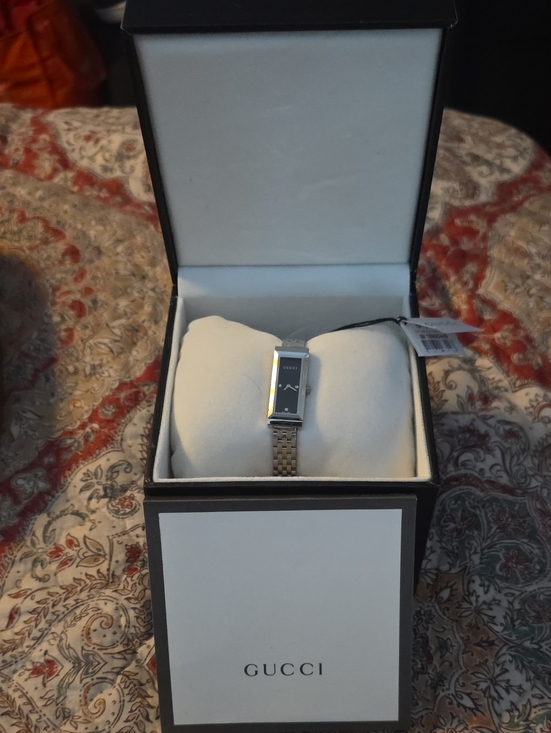 Gucci Accessories - Gucci G-frame Stainless And Diamond Women's Watch